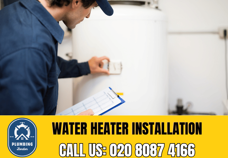 water heater installation Edgware